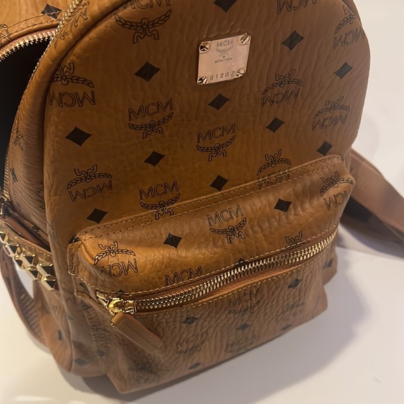 MCM Stark Side Stud Small Backpack - Picture 16 of 16